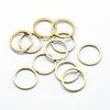 Brass Linking Rings KK-P119-20-10mm-RS-1