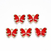 Alloy Enamel Charms X-ENAM-S121-070B-2