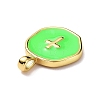 Brass Enamel Pendants LS-KK-G417-01LG-03-3