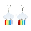 Acrylic Chandelier Earrings PW-WG28772-02-1