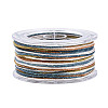 27M Segment Dyed Round Polyester Twisted Cords OCOR-N009-02A-10-3