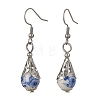 304 Stainless Steel Dangle Earrings PR-EJEW-JE07485-4