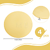 Brass Sheets DIY-WH0888-847D-02-4