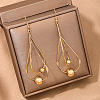Alloy Dangle Earrings WG1B170-01-3