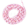 Anti-Tarnish Electroplate Glass Beads Strands GLAA-T025-29G-2