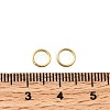Brass Open Jump Rings KK-B147-03E-G-4