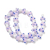 Handmade Lampwork Beads Strands LAMP-N025-03G-1