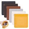 6Pcs 6 Colors Imitation Leather Shrapnel Change Purse ABAG-PB0001-04-1