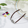 1Pc 304 Stainless Steel Perfume Diffuser Column Link Bracelets BJEW-FG0001-08B-4