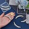 6Pcs Tibetan Style Zinc Alloy Chandelier Component Links FIND-PH0062-07-3