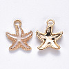 Alloy Enamel Pendants X1-ENAM-S121-023D-1