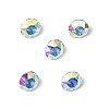 Glass Rhinestone Cabochons GLAA-A018-4mm-001AB-1