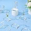 6Pcs Plastic Single Bracelet Display Stands BDIS-GO0001-01B-3