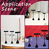 6Pcs 3 Styles T Shaped Alloy Earring Display Stand EDIS-SC0001-05-5