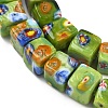 Handmade Millefiori Lampwork Beads LAMP-G170-04-4