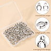 100Pcs Tibetan Style Alloy Pendants FIND-SC0023-11B-6