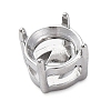 304 Stainless Steel Rhinestone Claw Settings STAS-U042-05A-P-2