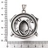 Viking 316 Surgical Stainless Steel Pendants STAS-Z073-50AS-02-3