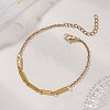201 Stainless Steel Link Bracelets BJEW-JB13131-1