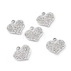Alloy Crystal Rhinestone Charms ALRI-C008-28P-2