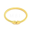 Round Brass Open Cuff Bangles BJEW-Z074-02G-2