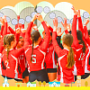 Paper Volleyball Hanging Banner AJEW-WH0752-464-5