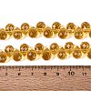 Transparent Glass Beads Strands GLAA-Q116-01A-B07-4