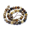 Natural Striped Agate/Banded Agate Beads G-J371-14-12mm-2