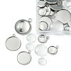 DIY Blank Dome Pendant Making Kit DIY-FS0005-47-3
