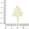 Tennis Alloy Enamel Pendants AL-CBA292F-02L-G-3