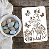 Plastic Drawing Painting Stencils Templates DIY-WH0396-652-3