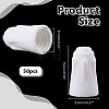 50Pcs Porcelain Wiring Terminal Cap AJEW-HY0003-40-2