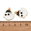 Halloween Alloy Enamel Pendants STAS-I354-01G-C02-3