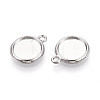 Tibetan Style Alloy Charms Cabochon Settings PALLOY-N178-12AS-A-2
