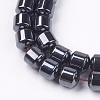 Magnetic Synthetic Hematite Beads Strands G-Q235-3