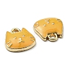 Golden Plated Alloy Charms ENAM-L042-01G-01-3