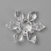 Christmas Transparent Acrylic Connector Charms A-OACR-WH0037-02C-02-1