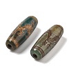 Tibetan Style dZi Beads TDZI-E004-10-7