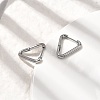 201 Stainless Steel Hoop Earrings EJEW-Z137-02P-01-3
