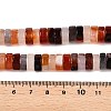 Natural Red Agate Beads Strands G-T138-52-5