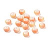 Opaque Spray Painted Glass Beads X1-GLAA-G118-01D-1