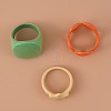 Zinc Alloy Finger Rings Set WG21422-01-3