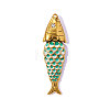 304 Stainless Steel Enamel Pendants STAS-A26-03-26-1