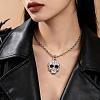 Halloween Gothic Zinc Alloy Pendant Necklaces QF2193-2-1