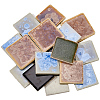 500G Square Porcelain Cabochons Mosaic Pieces Sets PORC-SP0001-26-1