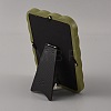 Resin Wavy Edge Photo Frame Stand for Tabletop Display RE-JOYA7E4-01A-2