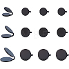12Pcs 3 Styles 304 Stainless Steel Cuff Earrings EJEW-HS0001-36EB-1
