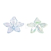Transparent Plastic Bead Caps KY-N025-38-2