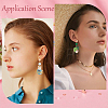 Brass Stud Earring Findings KK-CN0003-42G-6