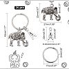  Elephant Stitch Markers KEYC-NB0001-37-2